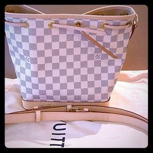 SOLD Brand New Authentic LV Noe BB Damier Azur
